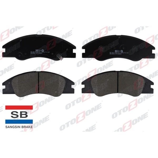 OTOZONE FDO8004 Ön Balata Kia Cerato II/Spectra Fe22/Fe24 1.6-1.8-2.0-1.5CRDI 08 Gdb3367 Gdb3367-Lp1