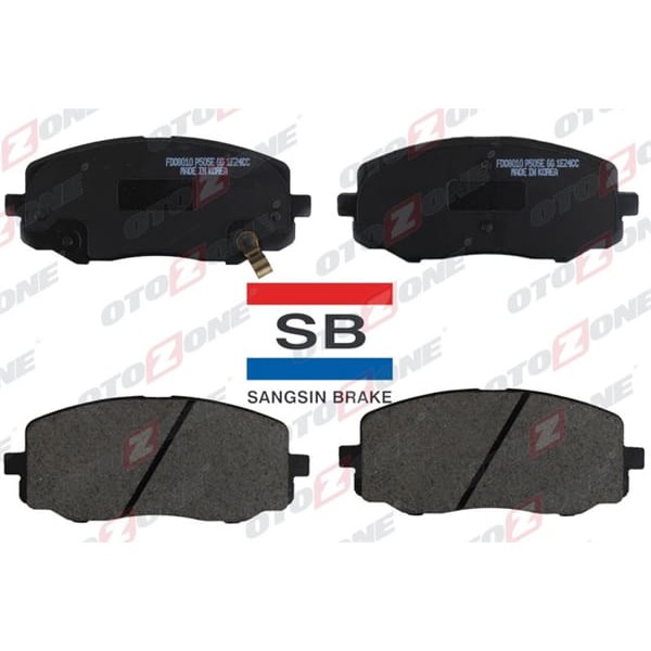 OTOZONE FDO8010 Ön Balata İ20 1.2 09/2008 Esp Siz Araçlar İçin Gdb3510 Gdb3510-Lp1933-7091522