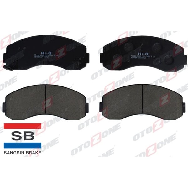 OTOZONE FDO8013 Ön Balata Kia K 2500 2.5D 03 Gdb3434 Gdb3434-Lp1433-7099080 