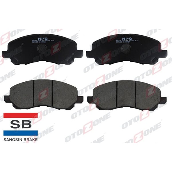 OTOZONE FDO9020 Ön Balata Lancer Sedan 03 Sportback 08 Galant 97-04 C4 1.6Hdi 1.8Hdi 12 P4008 12 Gdb