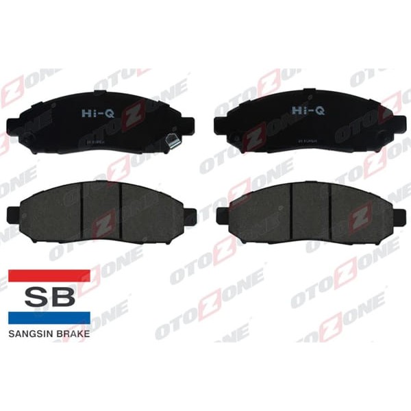 OTOZONE FDO9021 Ön Balata Nissan Navara 2.5DCI 3.5 05 10 Pathfınder 2.5DCI 4.0 05 10 41060Eb325 Gdb3