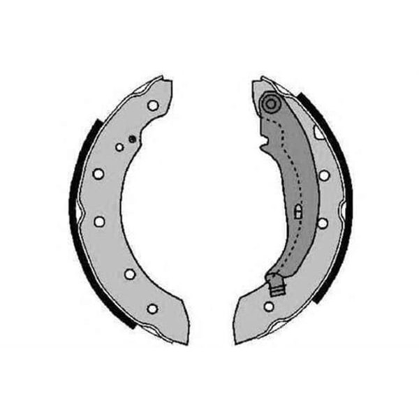 OTOZONE FPA4007 Arka Pabuç Balata P206-P306-CLIO II 98-05 -Symbol II 08-12 -Thalia 1.5 DCI 98-08 -Lo 