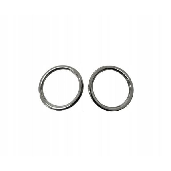 PLEKSAN 3665 Sis Far Çerçevesi Kapağı CLIO IV 12- Nikelajlı Takım