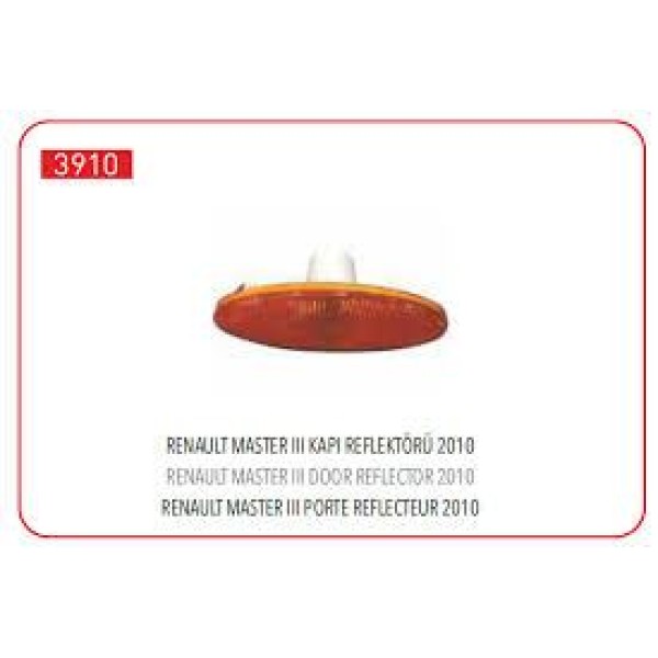 PLEKSAN 3910 Çamurluk Sinyali Master III 10- / Movano B 10- Kapı Reflektörü