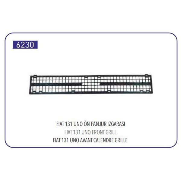 PLEKSAN 6230 Panjur Izgarası Iç Uno 