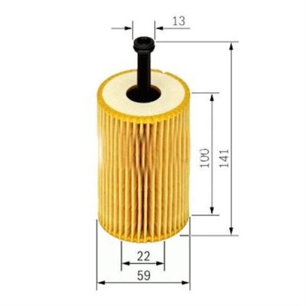 PEUGEOT 1109.AN Yağ Filtresi 106 Yeni Model 206 -04 306 00- 307 01- Partner / Saxo Xsara II C2 C3 Be