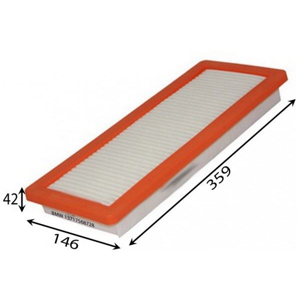 PEUGEOT 1444.TT Hava Filtresi 207 208 308 408 508 3008 Rcz / C4 Picasso C5 Ds3 Ds4 / Clubman R55 07- 