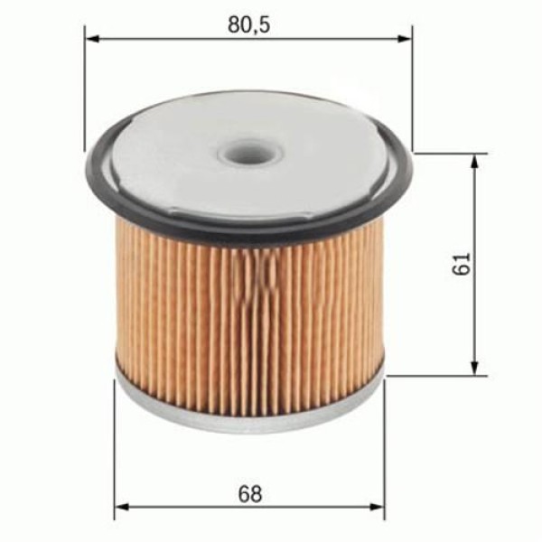 PEUGEOT 1606451188 Mazot Filtresi Scudo I / 306 406 Partner Em / Xsara Xantıa C15 Berlingo Em Jumpy