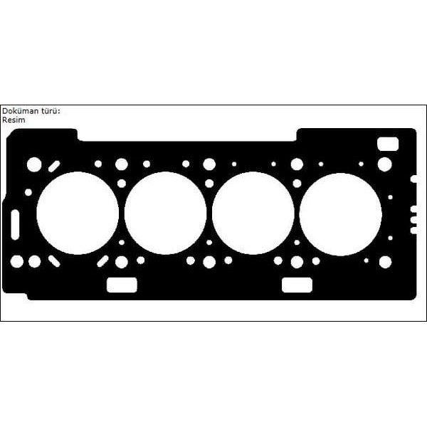 PEUGEOT Orijinal 9804548280 Silindir Kapak Contası 0.62Mm 78.50Mm 307 Partner / C2 C3 C4 Berlingo Tu 