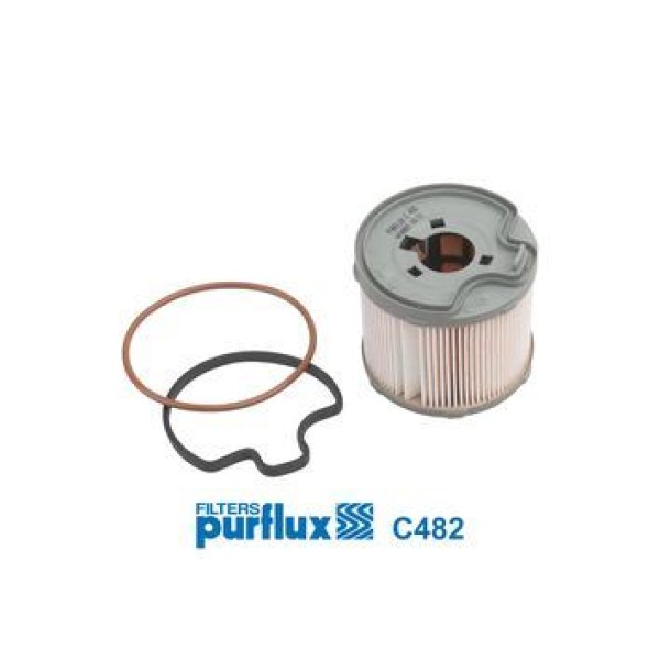 PURFLUX C482 Mazot Filtresi 206 307 405 406 806 Partner Expert / Xsara C5 Berlingo 2.0 HDI 