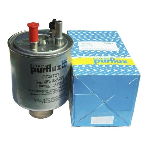 PURFLUX FCS727 Mazot Filtresi Kangoo III 08- Laguna III 08- Twingo 08- 1.5 DCI 2.0 DCI Sondasız 