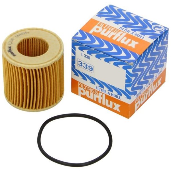 PURFLUX L339 Yağ Filtresi Golf Polo 02-09 Fox 05- Touran / Cordoba 02- Toledo 02- Ibiza IV V 02- / F 