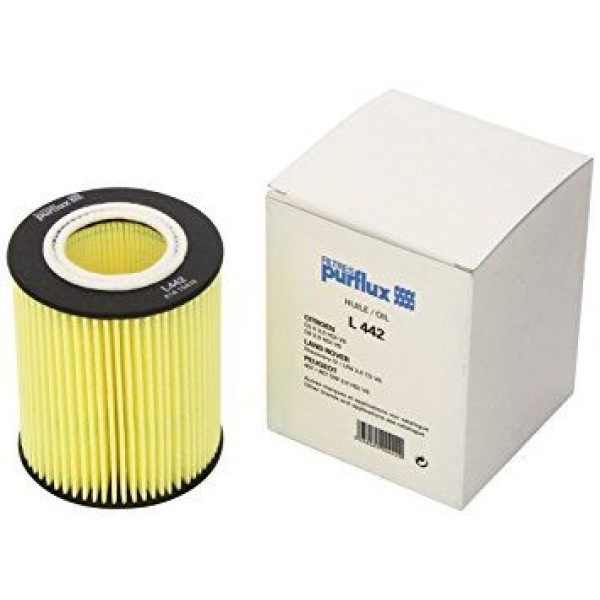 PURFLUX L442 Yağ Filtresi 407 / C5 II 09- C6 / Xf Xj / Discovery IV Range Rover IV 3.0 HDI 3.0Td 