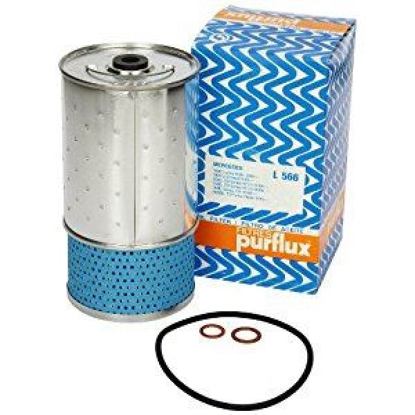 PURFLUX L566 Yağ Filtresi Mercedes C200 E200 190D 