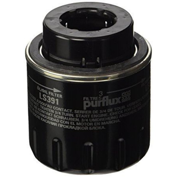 PURFLUX LS391 Yağ Filtresi Golf V VI Polo Jetta III Passat 1.2 Tsı 1.4Tsı 1.4 Gtı 1.6 Fsı 