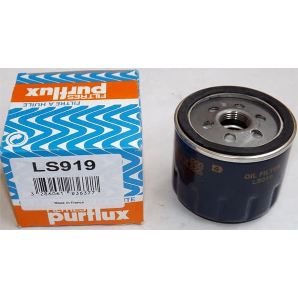 PURFLUX LS919 Yağ Filtresi Doblo 01- Bravo II 07- / 147 01-10 156 1.9 Jtd 1.9D Mtj