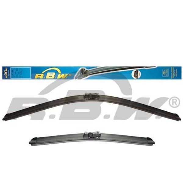 RBW 90002 Silecek Süpürgesi 600Mm-350Mm Muz Tip Aparatlı Fiat 500 07- 500C 09- Ford Ka 08- Zoe 13- 