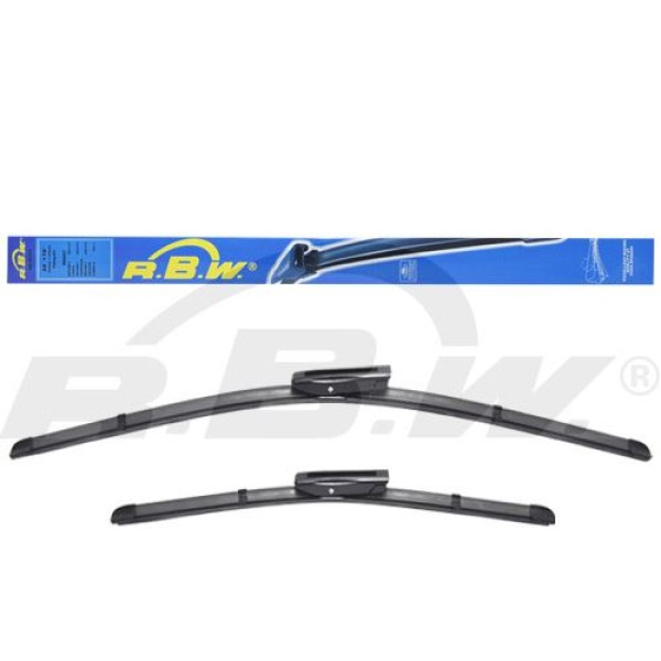 RBW 90102 Silecek Süpürgesi 600Mm-450Mm Muz Tip Aparatlı Megane II 06-09 Megane IV 16- Symbol II 08-