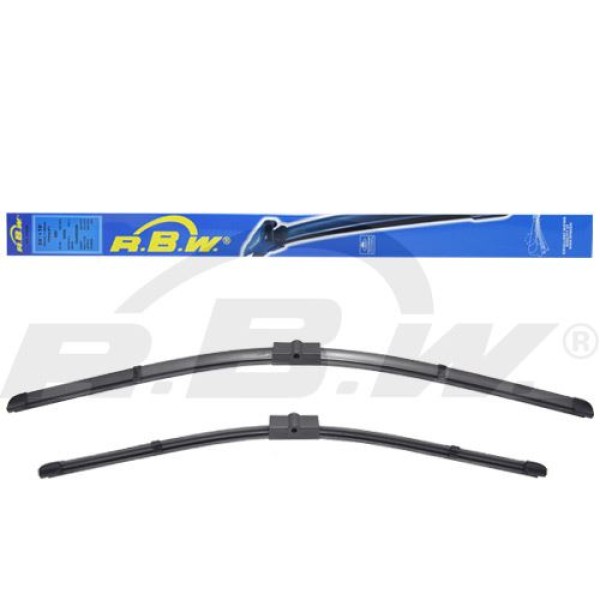 RBW 90256 Silecek Süpürgesi 600Mm-480Mm Muz Tip Aparatlı A3 03-04 Octavia II 04-12 Caddy III 04-10 G