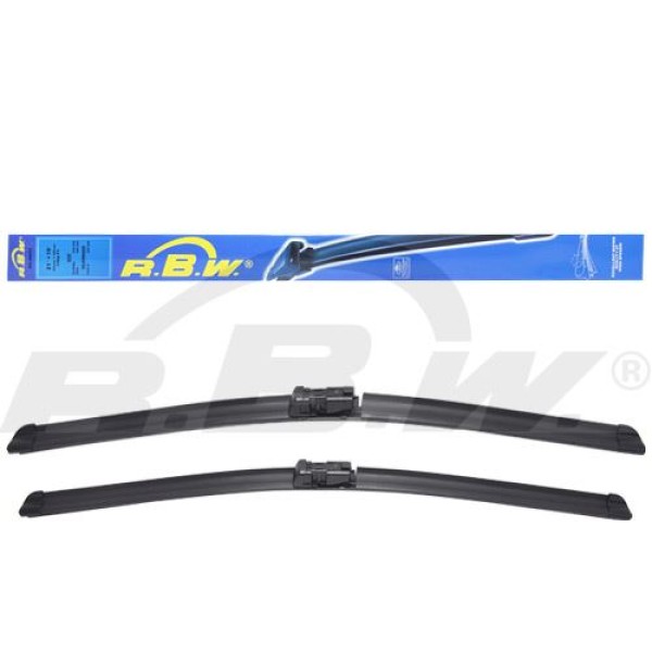 RBW 90453 Silecek Süpürgesi 530Mm-480Mm Muz Tip Aparatlı Cordoba 06-09 Ibiza IV 06-08 Polo V 05-09