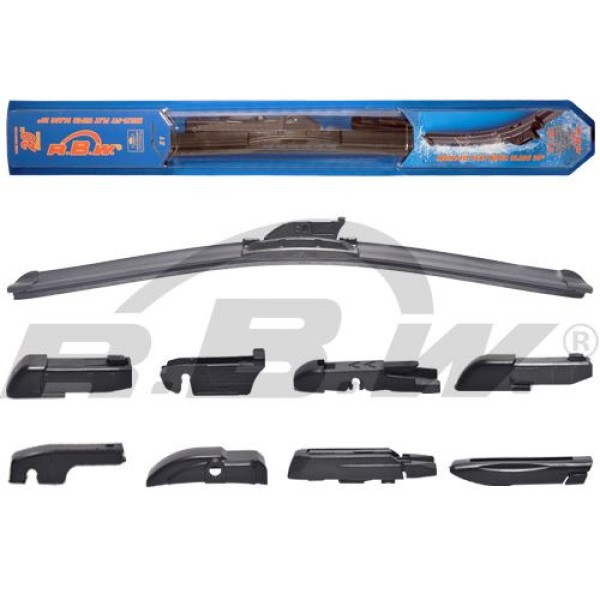 RBW 91120 Silecek Süpürgesi 500Mm Universal Muz Tip Multı-Fıt 8 Aparatlı 