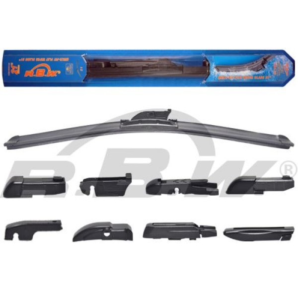 RBW 91121 Silecek Süpürgesi 530Mm Universal Muz Tip Multı-Fıt 8 Aparatlı