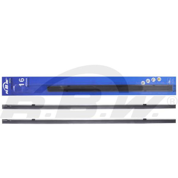 RBW 92116 Silecek Lastiği 400Mm X2 Tellı Tip Universal Kalınlık 6Mm