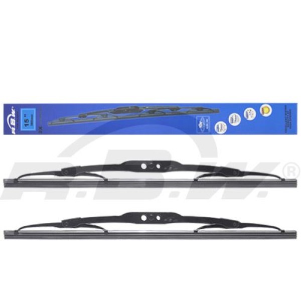 RBW 92215 Silecek Süpürgesi 380Mm X2 Metal Tip Universal 