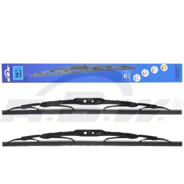 RBW 92216 Silecek Süpürgesi 400Mm X2 Metal Tip Universal 