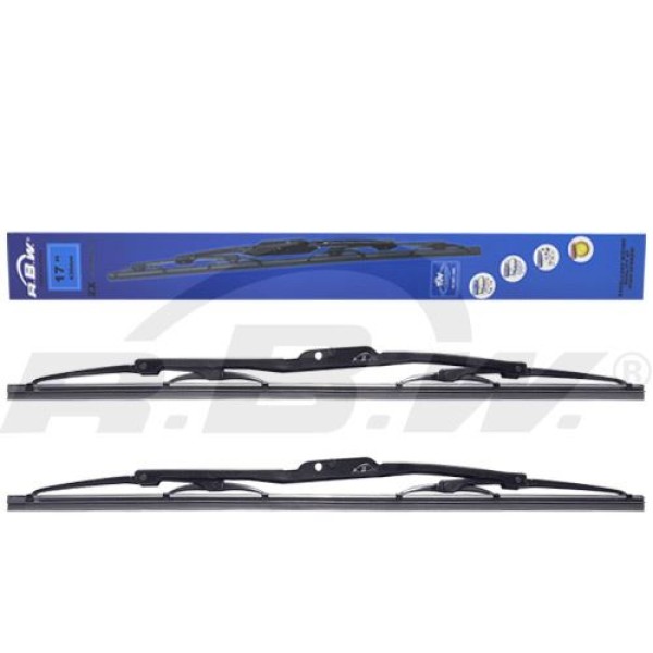 RBW 92217 Silecek Süpürgesi 430Mm X2 Metal Tip Universal 