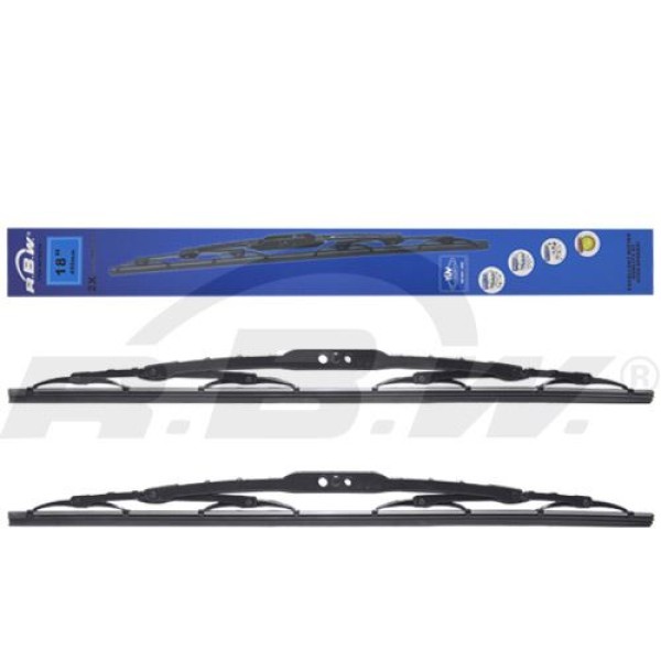 RBW 92218 Silecek Süpürgesi 450Mm Universal Metal Tip 