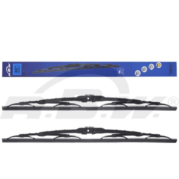 RBW 92222 Silecek Süpürgesi 550Mm X2 Metal Tip Universal 