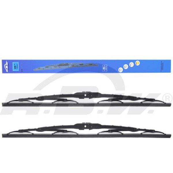 RBW 92226 Silecek Süpürgesi 650Mm X2 Metal Tip Universal 