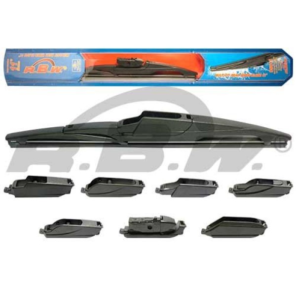 RBW 95011 Silecek Süpürgesi Arka 280Mm Plastik Multı-Fıt Universal 7 Aparatlı 