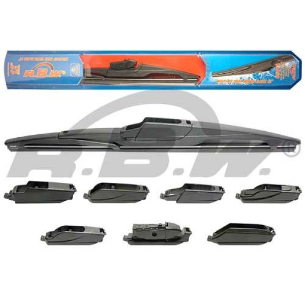 RBW 95012 Silecek Süpürgesi Arka 300Mm Plastik Multı-Fıt Universal 7 Aparatlı