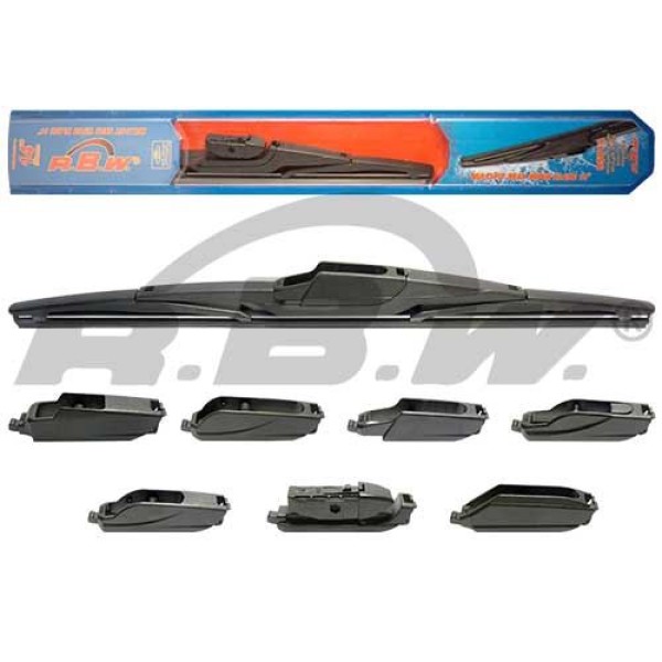 RBW 95014 Silecek Süpürgesi Arka 350Mm Plastik Multı-Fıt Universal 7 Aparatlı 