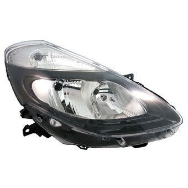 RENAULT 260103856R Far Sağ CLIO III 09- Elektrikli Siyah H7-H7