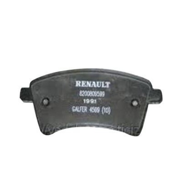 RENAULT 410601334R Fren Balatası Ön Kangoo II 08- / Cıtan 12- 