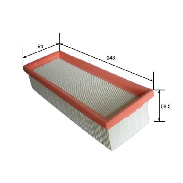 RENAULT 8200985420 Hava Filtresi Logan 10- Sandero 10- Duster 10- 1.5 DCI