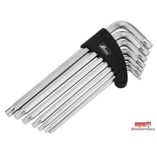 RETTA RAT4009 Alyan Anahtar Takımı Uzun 9Prç 