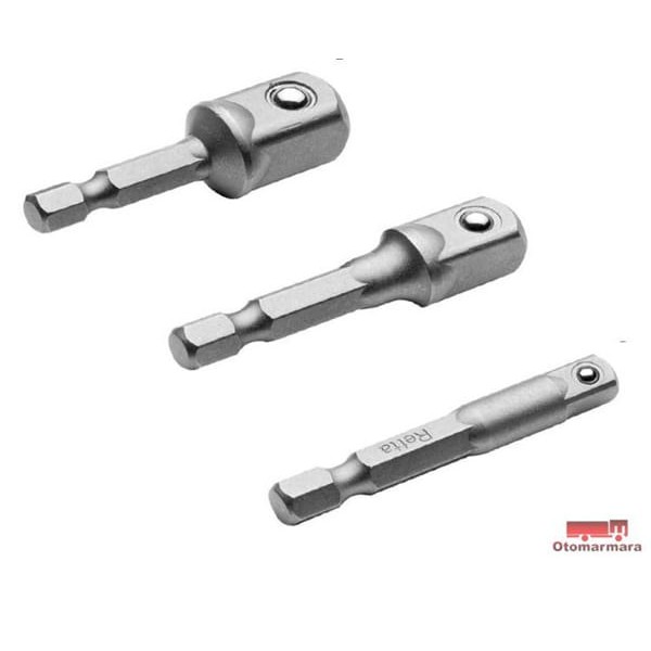 RETTA RBA1412 Bits Adaptör 3'Lü 