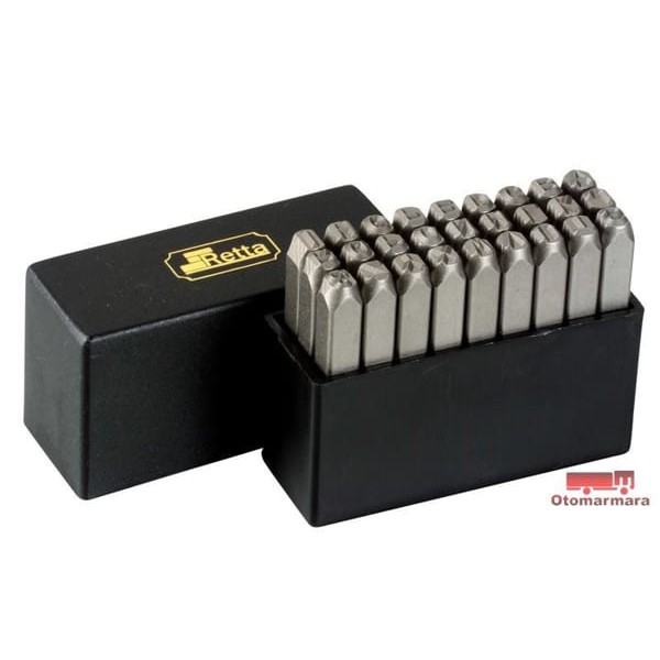 RETTA RCH5000 Retta Çelik Harf 27 Pç Set 