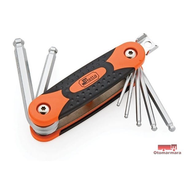 RETTA RCT0210 Çakı Alyan 7Pcs Topbaşlı Retta 