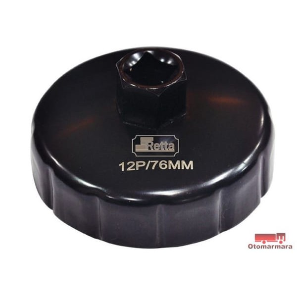RETTA RFT7612 Yağ Filtre Anahtarı Renault Tas Tip 76-12Mm W