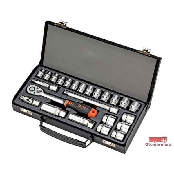 RETTA RLT2402 3/8 Lokma Seti 24Pcs Retta W 