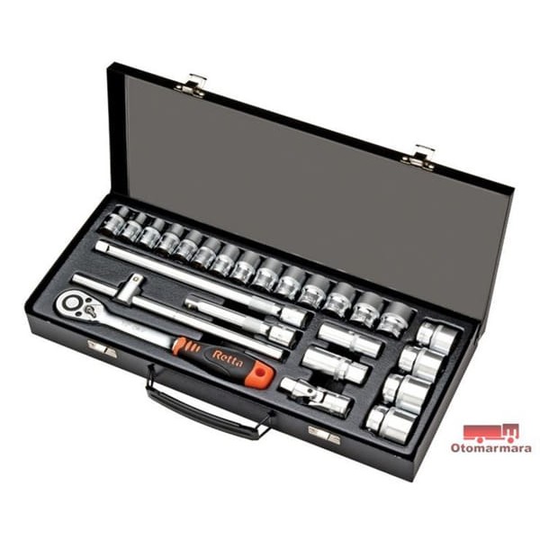 RETTA RLT2502 Lokma Seti 6 Köşe 1/2 Retta25 Parça 6 Köşe W