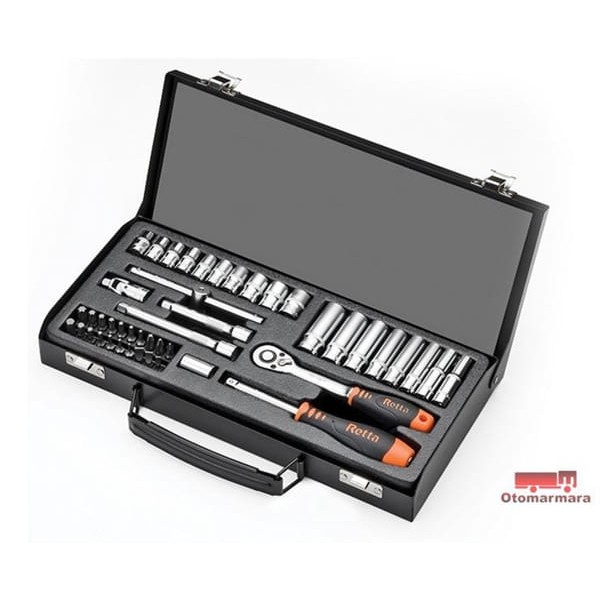 RETTA RLT4501 1/4 45 Parça Altı Köşe Lokma Seti Retta