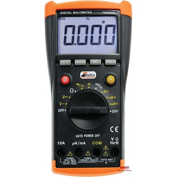 RETTA RMM6000 Retta Dijital Multimetre 