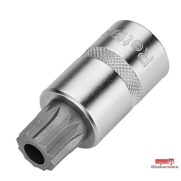 RETTA RTL5516 Torx Lokma 1/2 M16 Delikli 12 Köşe Kısa 