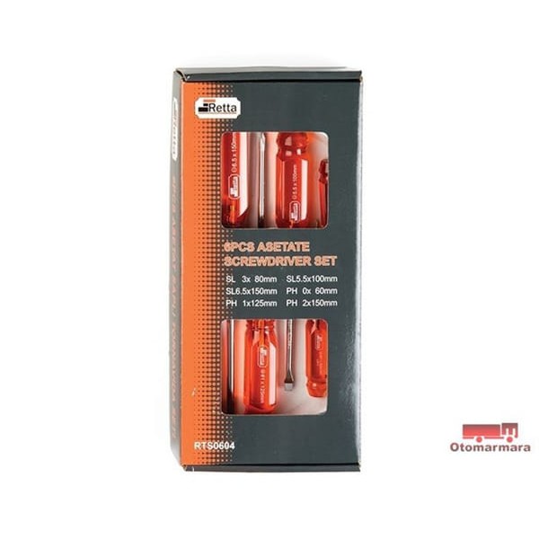 RETTA RTS0604 Tornavida Seti 6Pçs Retta 